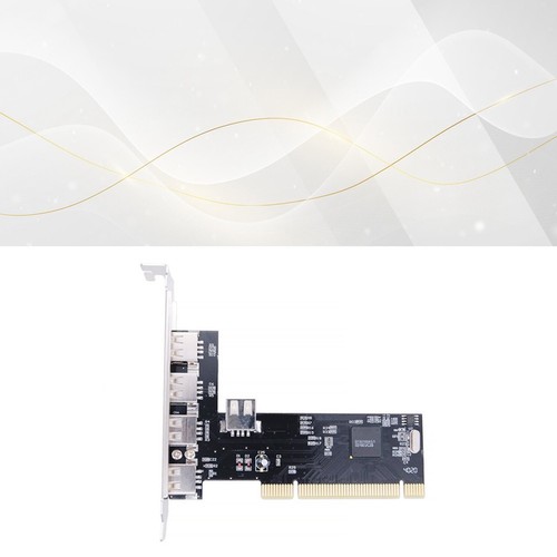 PCI Expansion Card PCI to 5 Ports USB 2.0 Expansion Card 480Mbps High Speed2078 - Afbeelding 6 van 6