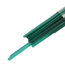 5232 Teal Transparent NOODLES Full Tube Oceanside Glass & Tile System 96 COE