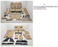 BMW E70 X5 Leder Nevada Beige 3. Sitzreihe Satz Komplettset Was Sie Brauchen FS