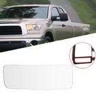 ?Towing Mirror Glass Lower Replace For 08-17 Toyota Sequoia Tundra Driver Side