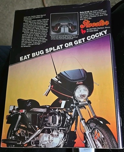 Easyriders Februar 1982 Vintage Motorcycle Magazine David Mann Centerfold Intact - Picture 3 of 4