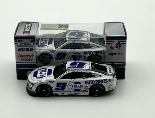 Chase Elliott 2025 Lionel Racing #9 NAPA Auto Parts WHITE Chevy Camaro 1/64 - Picture 2 of 4