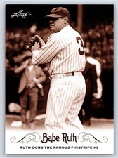 2016 Leaf Babe Ruth Collection #25 Babe Ruth