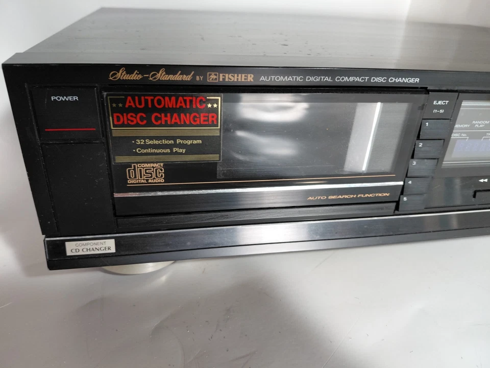 Cambiador automático de discos Fisher DAC-918 5 CD de colección Foto 2 de 4