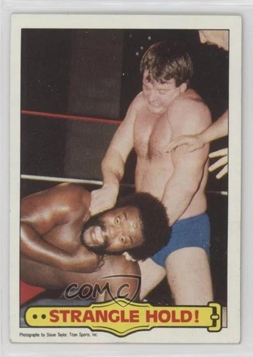 1985 Topps WWF Roddy Piper Junkyard Dog #40 Rookie RC