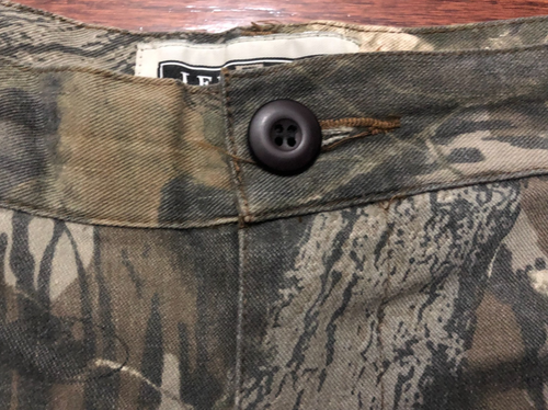 MOSSY OAK BREAK UP CAMO CARGO PANTS MENS XL CAMOUFLAGE JERZEES OUTDOORS HUNTING - Picture 2 of 6