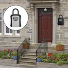 Key Lock Case 4 Digit Combination Key Storage Box with Shackle Waterproof eaBMN