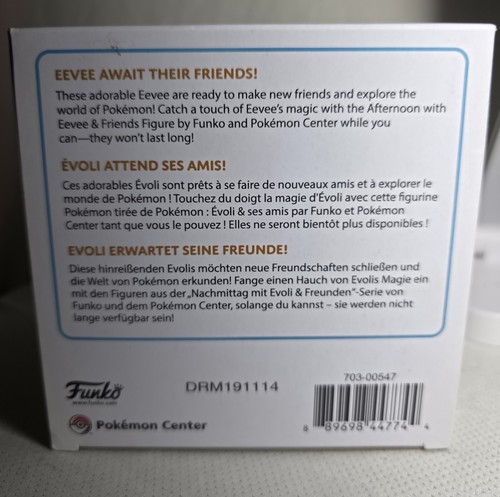Pokemon An Afternoon With Eevee and Friends Eevee Funko Figur Ungeöffnet Neu - Bild 3 von 5