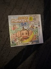 Super Monkey Ball: 3D (Nintendo 3DS, 2011) Not Manual