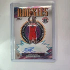 2025-2026 Topps Finest Rookies Jamir Watkins Autograph #RFA-JW