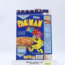 Pac-man Cereal Atari Watch Prize Offer 1982 General Mills Vintage Empty Box