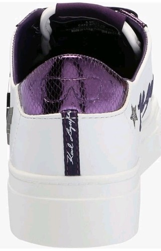 Zapatillas de plataforma Karl Lagerfeld Cate Rocker para mujer con pasadores talla 8,5 - Imagen 6 de 6