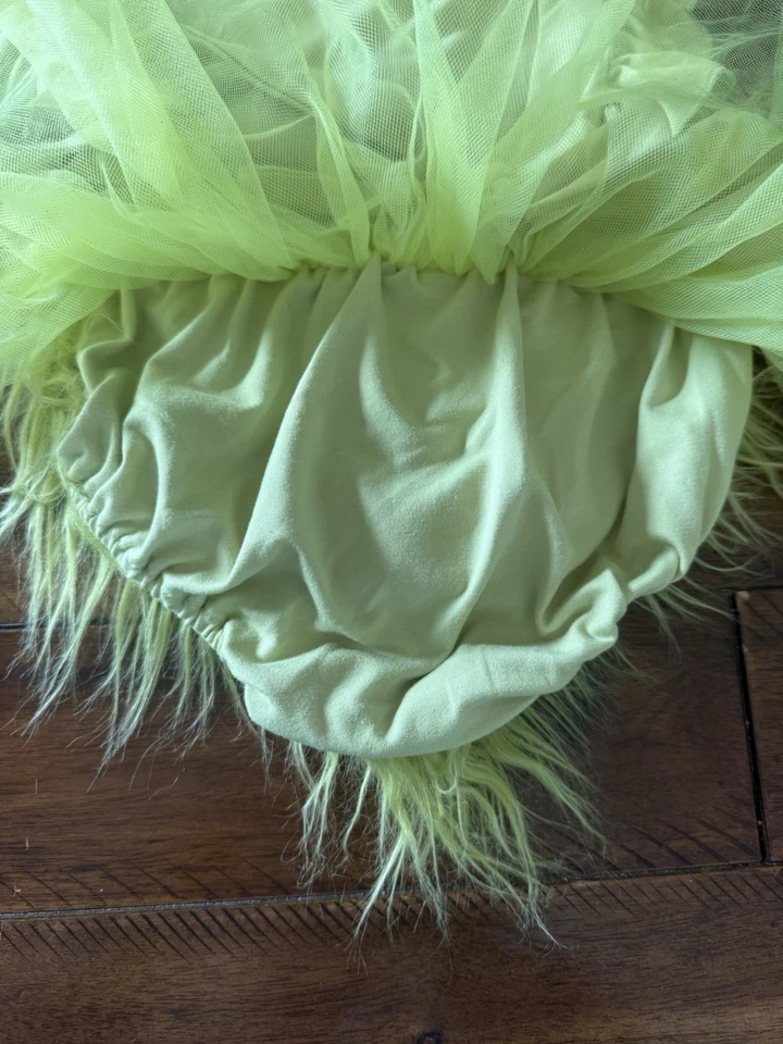 IBTOM Castle 3-Piece Baby/Toddler Grinch Costume Size 3T/4T (100) NEW Adjustable - Image 4 of 4