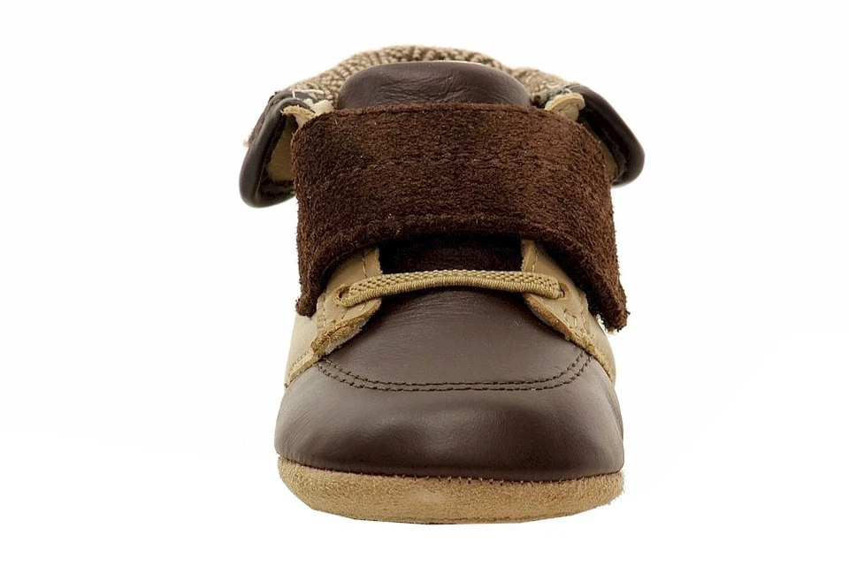 Robeez Mini Shoez Infante Niño Harrison Moda Marrón Botas Zapatos Talla: 6-9M Foto 2 de 4