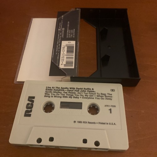 3 Daryl Hall & John Oates Cassettes Big Bam Boom Live Apollo Three Hearts - Picture 9 of 10