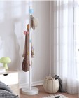 Coat Stand White 172 cm Powder-coated Iron
