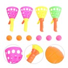 2 Paare Catch Game mit Ball Outdoor Sports Game Toy Launch Throw Catch Ball Set