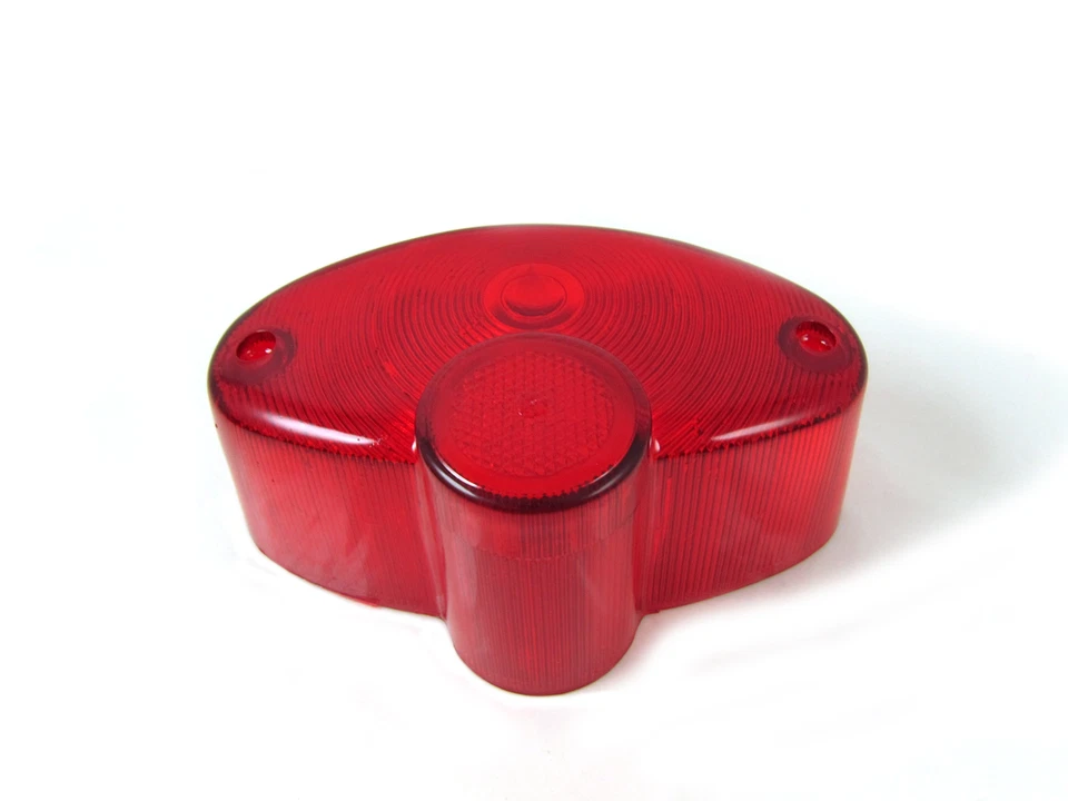 Early Taillight lens Kawasaki A1 A1SS A7 A7SS C2SS C2TR W1 W1SS W2SS W2TT Foto 3 de 3