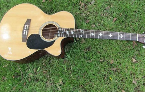 Gitarren Inlay Aufkleber Pearl Cross Decals - Bild 8 von 8