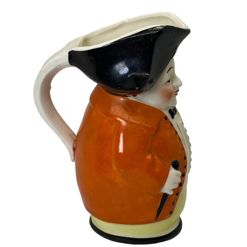 Vintage Hand Painted 'Bumble' Pitcher Creamer Czechoslovakia - Picture 5 of 8