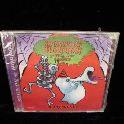 SOUNDS OF HORROR HALLOWEEN PARTY CD Haunted House Prop