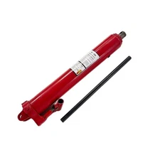 TECHTONGDA Hydraulic Jack Pump Hydraulic Cylinder Engine Crane 12Tons LongStroke
