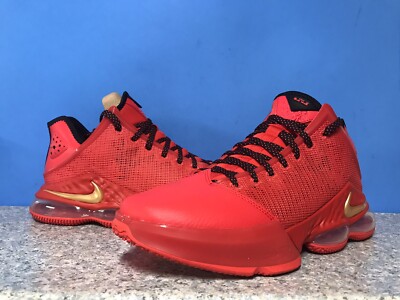 Nike Lebron 19 Low XIX Crimson Red Men display picture 3