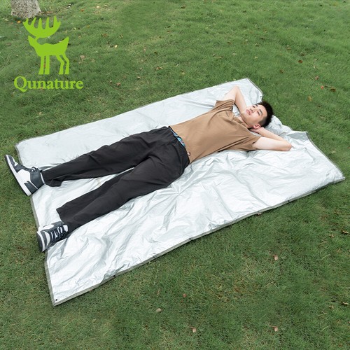 Qunature Waterproof Rain Poncho - Seamless Adult for Camping, Hiking & Outdoor - Picture 11 of 13