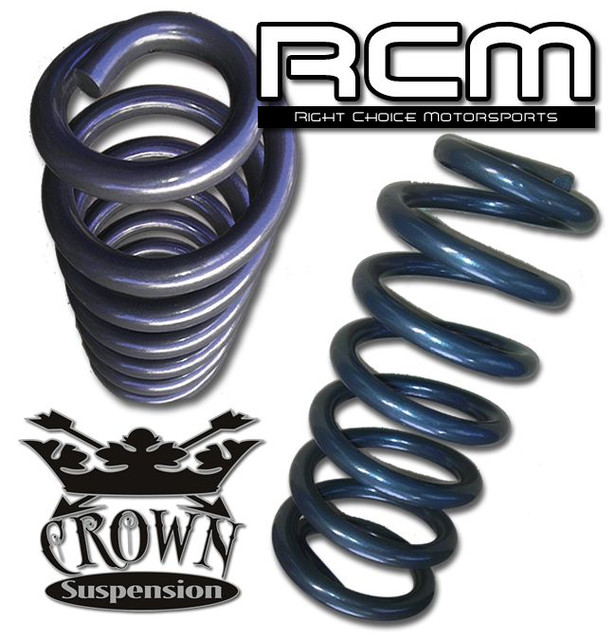Crown Suspension 2" Front Lowering Coil Springs Drop Kit for 19651987
