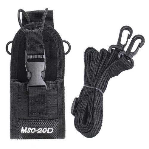 MSC-20D Talkie Pouch Bag Holster Carrying Case For BaoFeng UV-5R UV-9R BF-888S - Zdjęcie 9 z 11