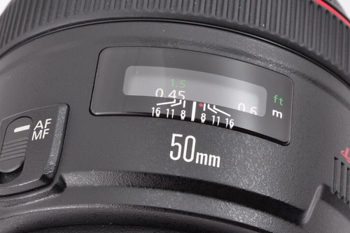 Canon Ef 50Mm F1.2L Usm Hood Complete With Accessories Original Box JAPAN #FD05 - Picture 13 of 17