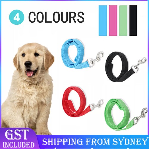 1.2M Long Dog Lead Pet Puppy Leash Training Obedience Recall Walk Tracking New