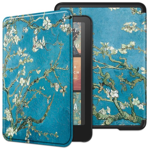 For 7" Amazon Kindle Paperwhite 12th Generation 2024 Smart Leather Case Cover - Picture 18 of 137