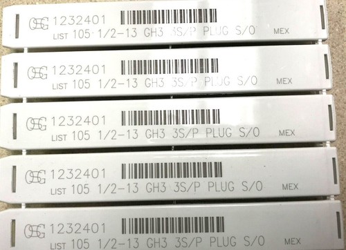 1/2-13 GH3 3 FLAUTA PUNTO ESPIRAL GRIFO - OSG 1232401 - ÓXIDO DE VAPOR - NUEVO - Imagen 9 de 9