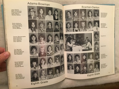 1978 Chestnut Grove Junior High School Annual Yearbook King NC West Stokes 1981 - Afbeelding 7 van 12