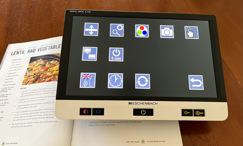 ESCHENBACH Visolux Digital XL FHD Magnifer - Vision Impaired Reading Aid - Afbeelding 5 van 10