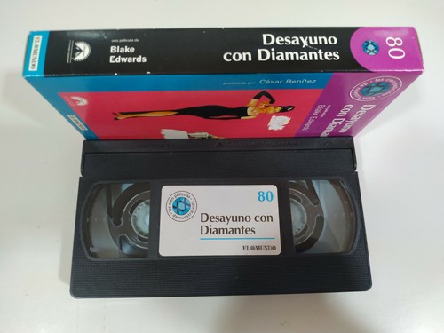 Frühstück con Diamanten Audrey Hepburn - VHS Kassette Spanisch - 2T - Bild 3 von 3