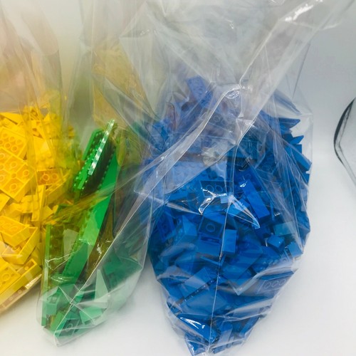 18lbs 1977-2000 Lego Bricks Red Yellow Black Blue Orange White Beige Green Blue - Picture 8 of 12