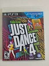 Just Dance 4 Sony PlayStation 3, 2012 PS3 Video Game with Manual