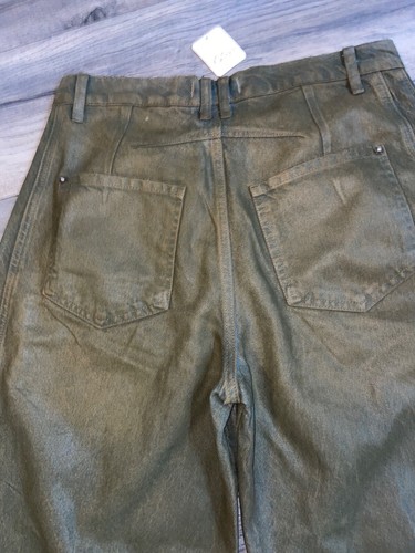 We The Free Good Luck Mid-Rise Coated Barrel Jeans size 27 NWT - Picture 8 of 12