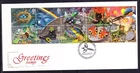 Great Britain "Cotswold" 1991 Greetings Booklet Pane FDC 294g Yelverton