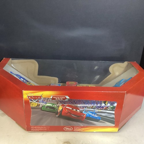 Disney Store Cars Pistón Taza 10 Piezas Coches Die Cast Set Pixar Raro Juego de Caja - Imagen 6 de 18