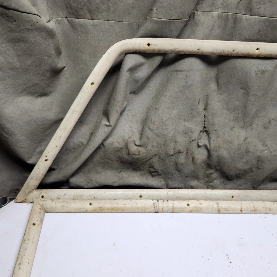 Jeep Wagoneer SJ 63-73 Rear Quarter Window Inside Trim W/ Screws OEM  - Image 2 of 4