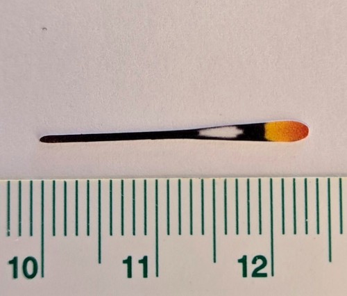 Synthetic " Jungle Cock " Medium 24mm for Streamers , Salmon Flies - Bild 4 von 5