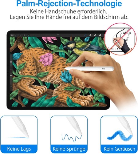 Active Stylus Pen Stift Pencil für Apple iPad 6/7/8/9 Pro 5 Mini 2018-2023 Malen - Bild 7 von 9