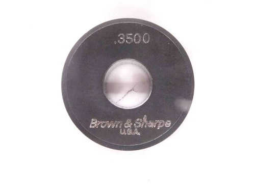 .3500 MASTER PLAIN BORE RING GAGE .3438 +.0062 OVERSIZE 11/32 9 mm .350 CHECK