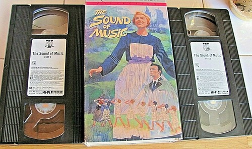 Rogers And Hammerstein "The Sound of Music" Julie Andrews VHS Movie - 2 Tape Set - Picture 7 of 12