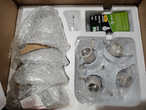 Progess Lighting White Cieling Fan Light KitP2610-30WB - Picture 3 of 3