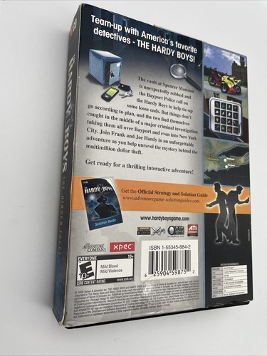 Hardy Boys: The Hidden Theft (PC, 2008) - Complete, Pre-Owned - Picture 3 of 10