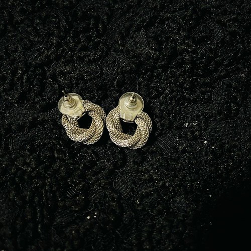 Vintage Joe fresh  Silver Tone Necklace and Earrings Set - Photo 2 sur 6